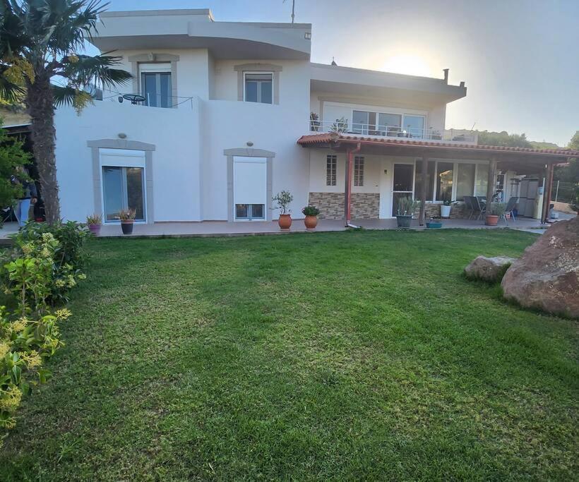 Lux House With Garden Villa Kámpos Kültér fotó